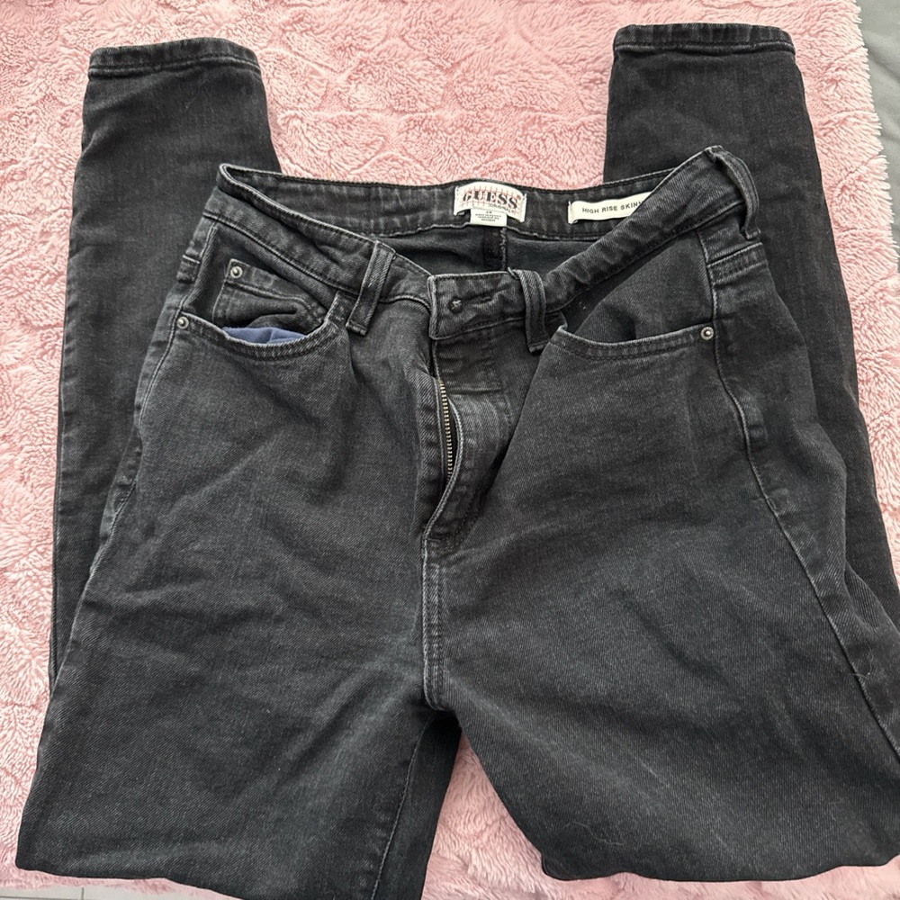 Guess Black Skinny Jeans Modern Fit